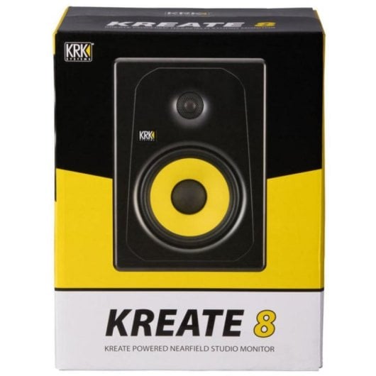 Enceinte de monitoring KRK KREATE SERIES 8" biamplifiée Bluetooth fibre de verre 100W