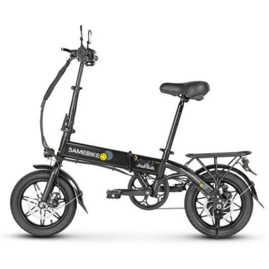 Bicicleta eléctrica SAMEBIKE YINYU14 plegable 350 W batería 36 V 7,8 Ah 14 pulgadas