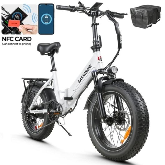 E-Bike SAMEBIKE LOTDM200-II 750W Faltbike Klappbar 48V 13Ah NFC LCD 20x4 Zoll