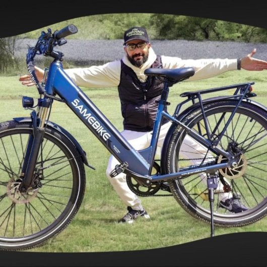 Bicicleta eléctrica SAMEBIKE RS-A01 Pro-T 500 W 36 V 15 Ah suspensión doble 26"