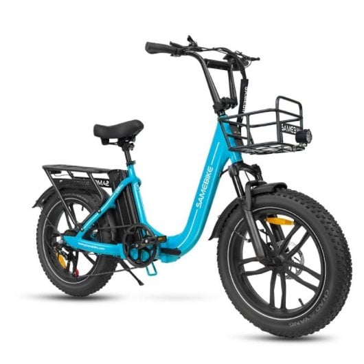 Vélo électrique SAMEBIKE C05 Pro 500W Batterie 36V 13Ah Suspension Double Pliant LCD