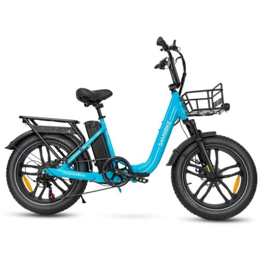 Vélo électrique SAMEBIKE C05 Pro 500W Batterie 36V 13Ah Suspension Double Pliant LCD