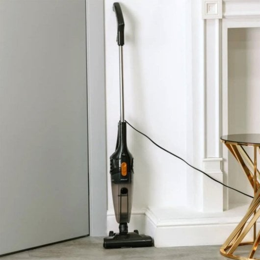 Aspiradora con cable Trineo 1000W Filtro HEPA Cubo 1L Acero Inoxidable