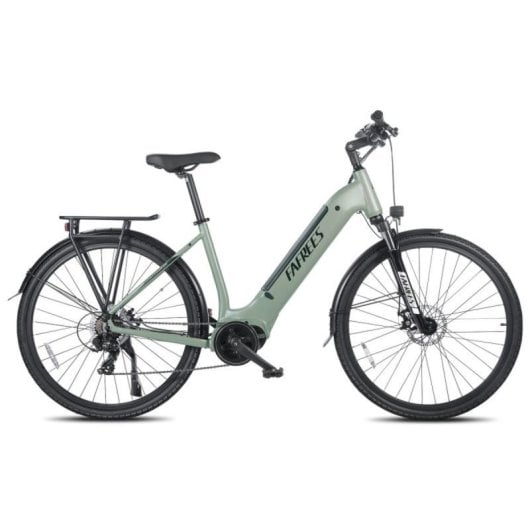 Bicicletta elettrica urbana FAFREES FM9 Motore centrale BAFANG 250W Batteria 36V 15Ah Sospensione idraulica 7 velocità