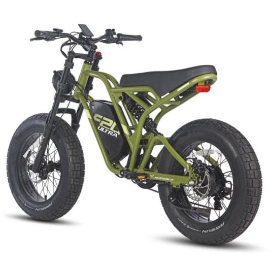 Bicicleta eléctrica Fafrees F20 Ultra motor 750 W autonomia até 100 km suspensão dupla LCD