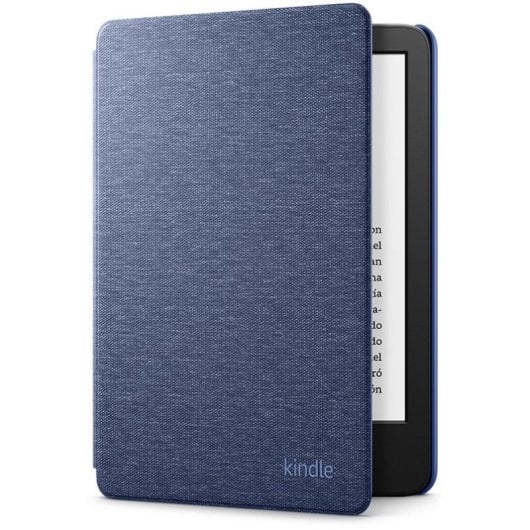 Funda Amazon Kindle tela plegable ligera azul compatible modelos Kindle 2022 y 2024