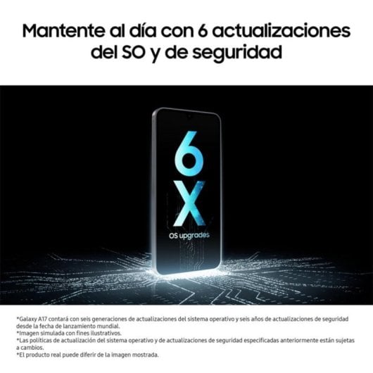 Smartphone Samsung Galaxy A17 4GB RAM 128GB 5G Dual SIM Schwarz