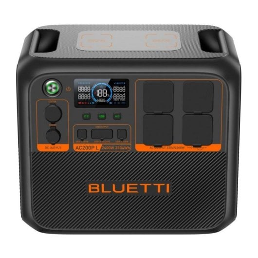 Estación portátil Bluetti AC200P L 2304 Wh LiFePO4 2400 W expansión Power Lifting
