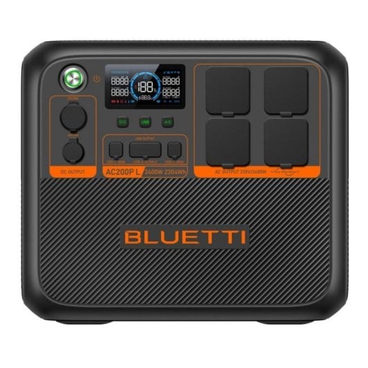 Estación portátil Bluetti AC200P L 2304 Wh LiFePO4 2400 W expansión Power Lifting
