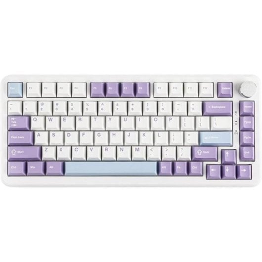 Ajazz AK820 Max HE Teclado Mecânico 75% com RGB e Cabo USB (ES)