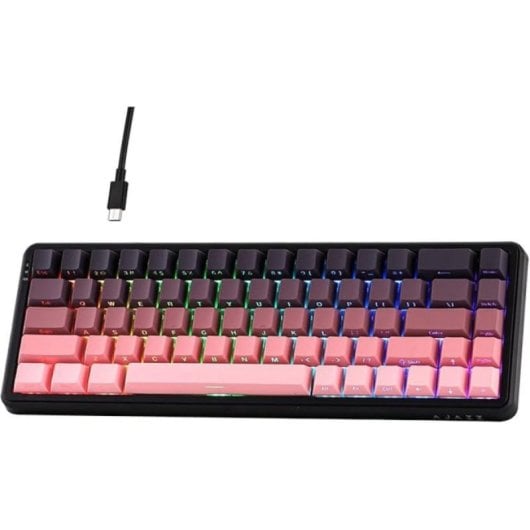 Ajazz AK680 MAX Teclado Mecânico Magnético RGB com Polling Rate 8K e Cabo USB (ES)