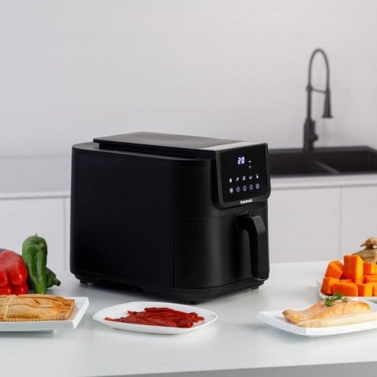 Freidora de aire Taurus Aero Crisp XL 8L 1700W con temporizador digital y menús automáticos