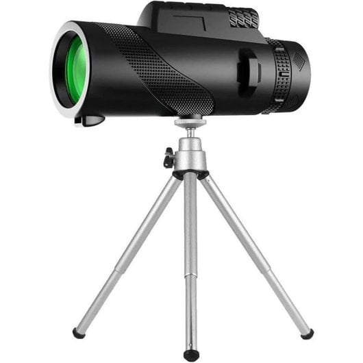 Telescópio Monocular Msl B09qrpkx4g Telescópio Monocular 80x100, Alcance Bifocal Monocular Hd De Alta Potencia, Portátil, Impermeável e Antiembaciamento, Prisma Bak4