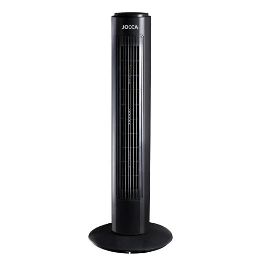 Ventilador De Torre Jocca De 73 Cm De Altura, Con Sistema De Oscilación,  3 Velocidades Y 45w De Potencia