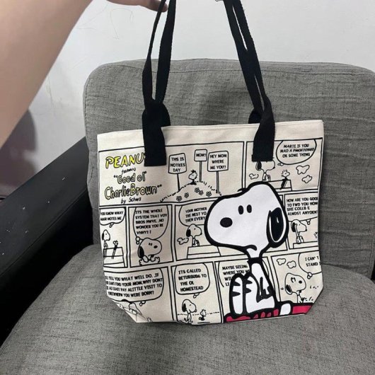 Bolso Snoopy (37x30?cm) – Nuevo