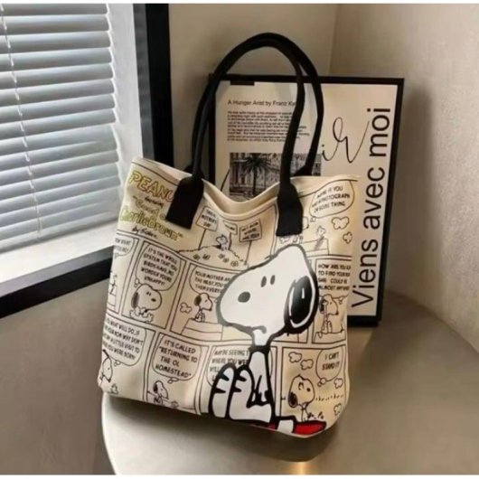 Bolso Snoopy (37x30?cm) – Nuevo