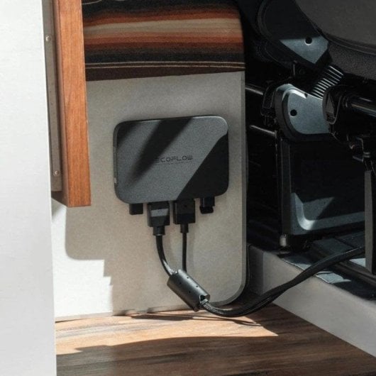 Chargeur d’alternateur EcoFlow 500W Adaptateur XT60 1,6 kg GaN Compatible DELTA River App Smart