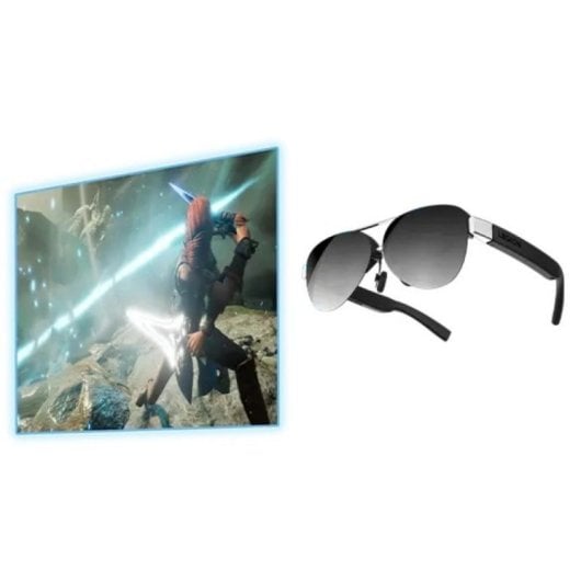 Gafas Lenovo Legion Glasses 2 micro-OLED Full HD USB-C 65 g Negro