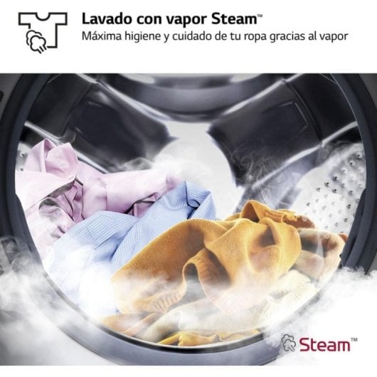 Lavatrice LG F4WR6010A0W 10 kg Carica Frontale Bianca AI Direct Drive TurboWash360 Steam