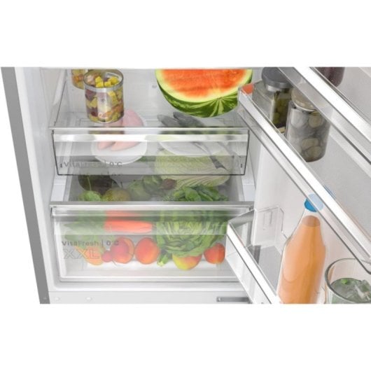 Frigorífico Bosch Combi 203cm 363L A No Frost Plata