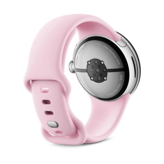 Smartwatch Google Pixel Watch 3 WiFi GPS AMOLED 32 GB Sensor óptico Pulsera Rosa Quartz