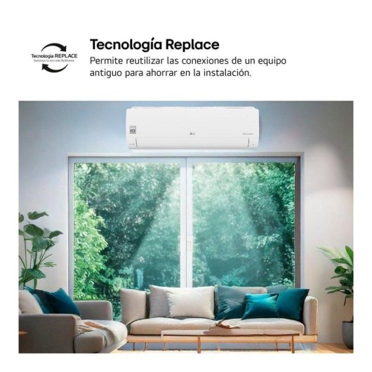 Aire Acondicionado Split 1x1 LG REPLACE12X.SET 3.010 Frigorías A++ Bomba de Calor WiFi