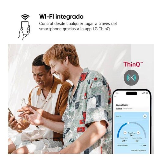 Aire Acondicionado Split 1x1 LG REPLACE12X.SET 3.010 Frigorías A++ Bomba de Calor WiFi