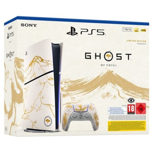 PlayStation 5: Edición Limitada Gold Ghost of Y?tei