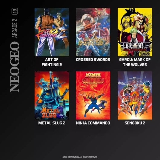 EVERCADE NEOGEO Arcade 2