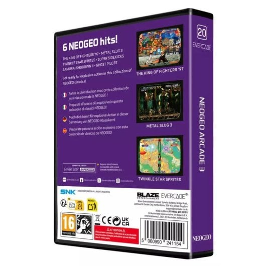 EVERCADE NEOGEO Arcade 3