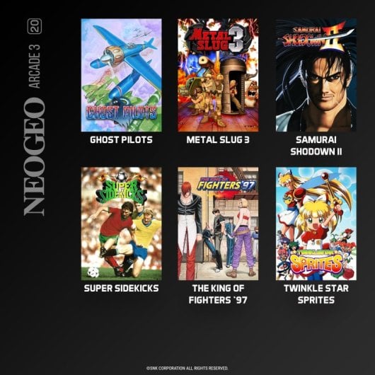 EVERCADE NEOGEO Arcade 3