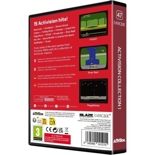 Evercade VS-R Consola Retro 1.5GHz 4GB WiFi com Cartucho Activision