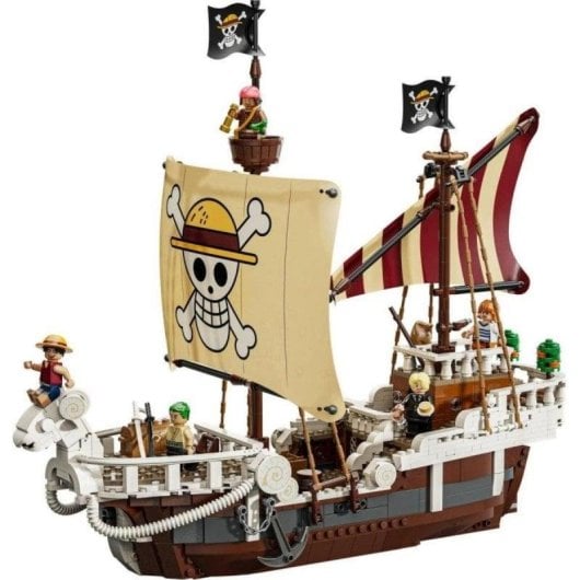 Set LEGO ONE PIECE Barco Pirata Going Merry 1376 piezas 5 minifiguras
