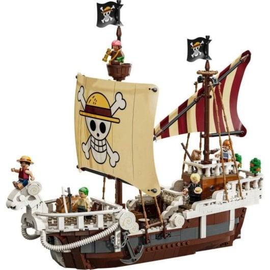 Barco Pirata LEGO ONE PIECE Going Merry 75639 1376 Peças 5 Minifiguras