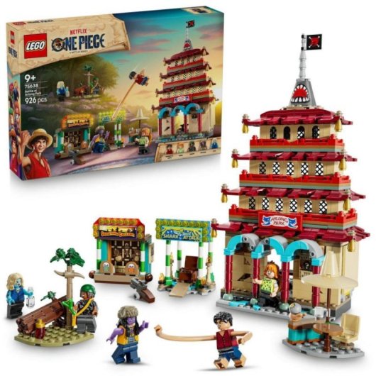 Set de construcción LEGO ONE PIECE Batalla en Arlong Park 926 piezas