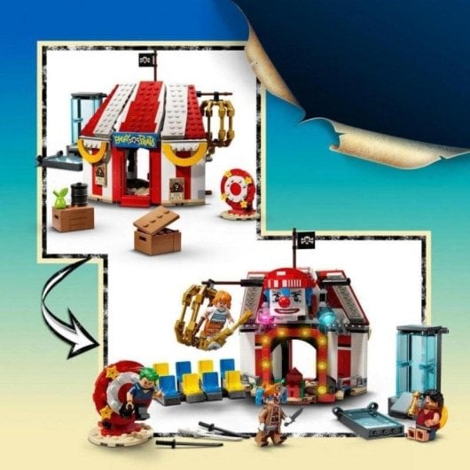 Set de Construcción LEGO ONE PIECE Carpa de Circo de Buggy el Payaso 573 piezas