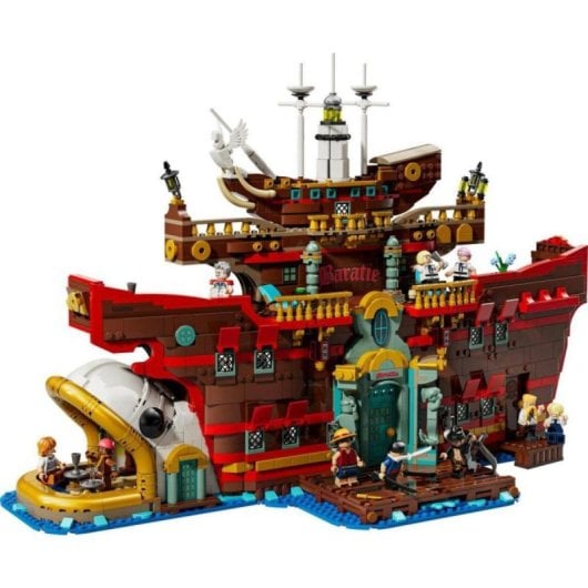 Set LEGO Baratie ONE PIECE 75640 3402 piezas 10 minifiguras modelo exposición