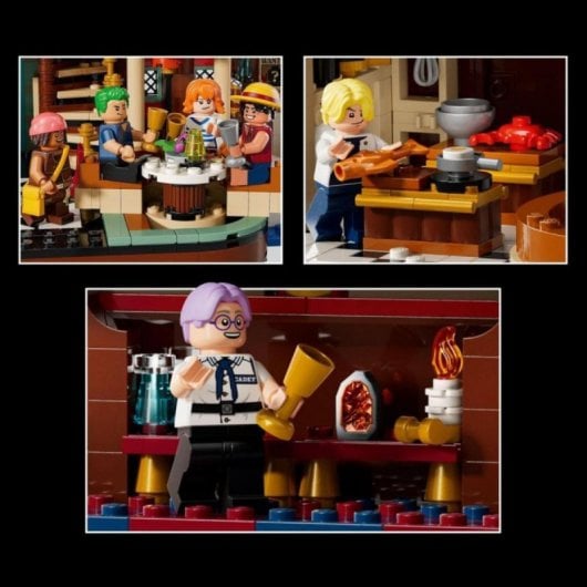 Set LEGO Baratie ONE PIECE 75640 3402 piezas 10 minifiguras modelo exposición