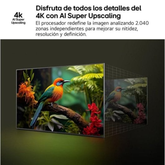 TV LG UHD α7 Gen8 50" 4K Smart TV HDR10 HLG WebOS 25 AI Sound Pro