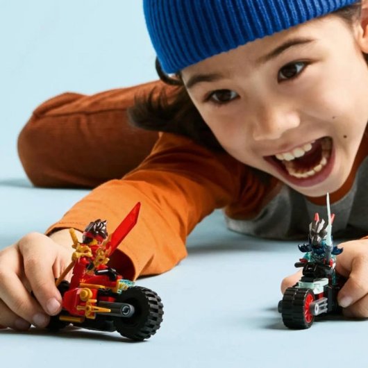 Set LEGO Ninjago Kai 71838 Moto Ninja construcción y persecuciones rápidas