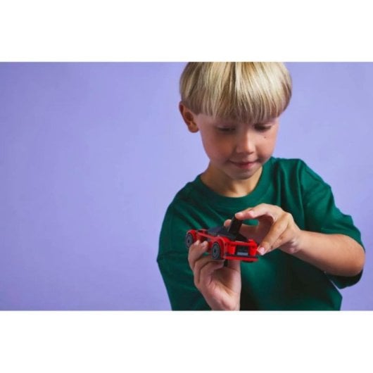 Coche Deportivo LEGO City 60448 Rojo Cabina Oscurecida y Accesorios Limpieza