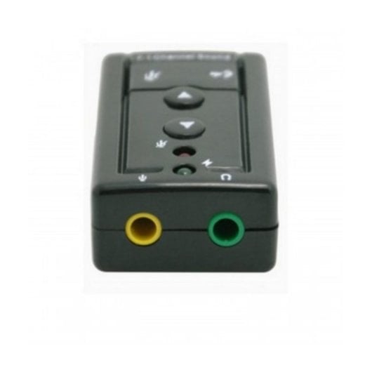 Scheda Audio Ewent EW3762 USB 7.1 Nero Controlli Volume Jack 3,5 mm
