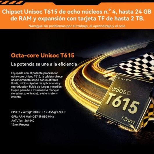 Tablet Blackview Active 5 4G 8,68" 8GB 128GB Preto