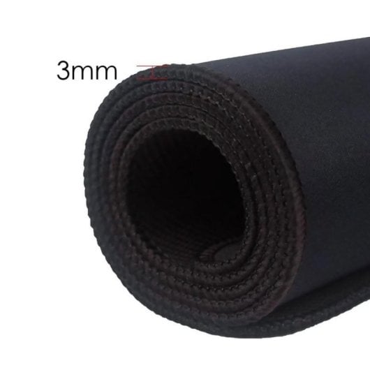 Alfombrilla Gaming XXL diseño Mapamundi 79 x 29,5 cm superficie Lycra base antideslizante