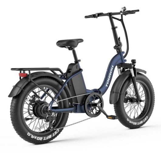 Elektrofahrrad Touroll S2 20x4.0 Zoll Faltbar 720 Wh 7-Gang Shimano 650 W Blau