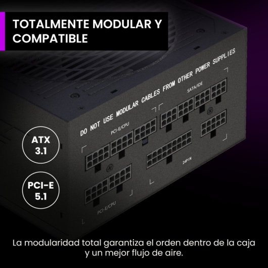 PREYON 650W 80 PLUS Bronze Eagle Power Modular Japonesa