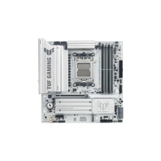Placa Base ASUS B850M-PLUS WiFi7 W AM5 Micro ATX DDR5 RAID RGB Weiß
