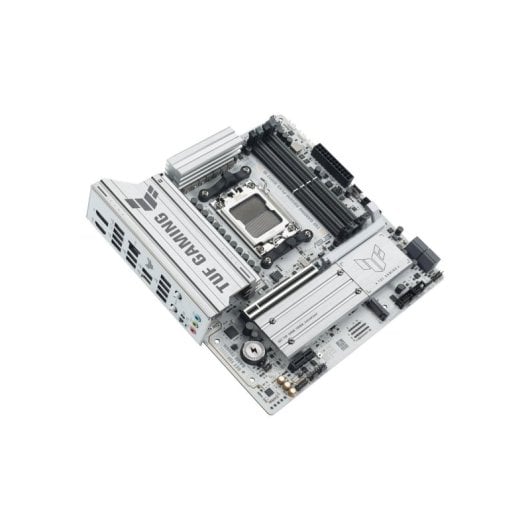 Placa Base ASUS B850M-PLUS WiFi7 W AM5 Micro ATX DDR5 RAID RGB Weiß