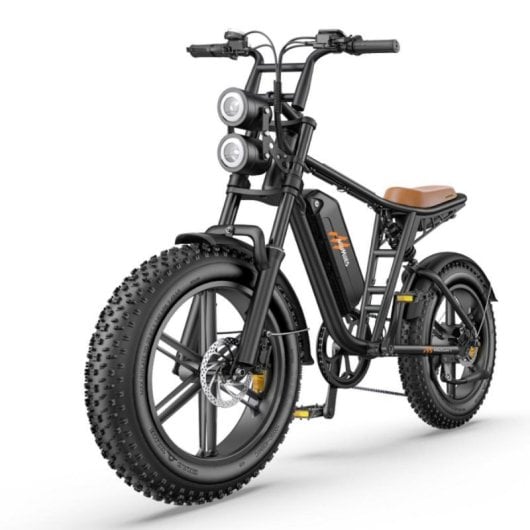 Bicicletta elettrica HillMiles MileZoom 1 250W doppia sospensione pneumatici 20 x 4 pollici