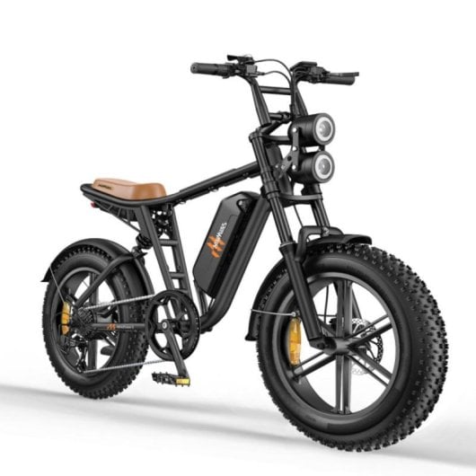 Bicicletta elettrica HillMiles MileZoom 1 250W doppia sospensione pneumatici 20 x 4 pollici